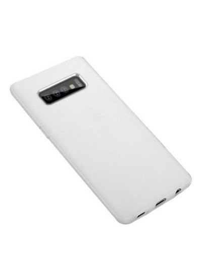 Buy Protective Case Cover For Samsung Galaxy S10 White in UAE