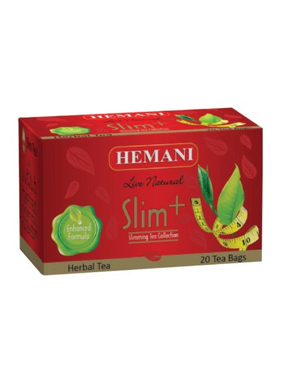 Buy Slim Plus Herbal Tea 20 Bags 40grams in UAE