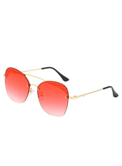 Buy Fashion Frameless Gradient Style Sunglasses - Lens Size: 55 mm in UAE