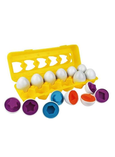 Buy Children Matching Pairing Toys Egg in UAE