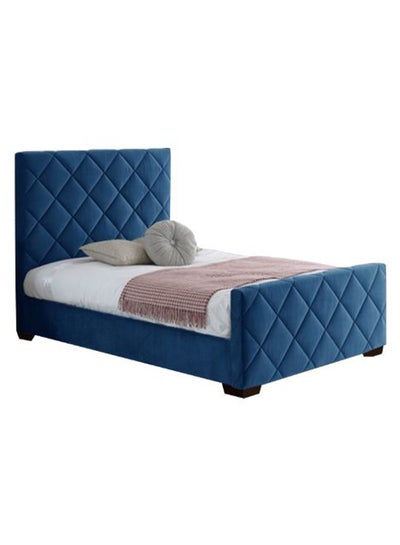 Buy Bed Frame With Mattress Blue 120 x 200cm in UAE