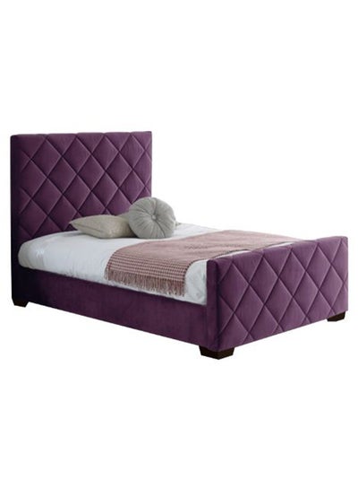 Buy Bed Frame With Mattress Plum 160 x 200cm in UAE