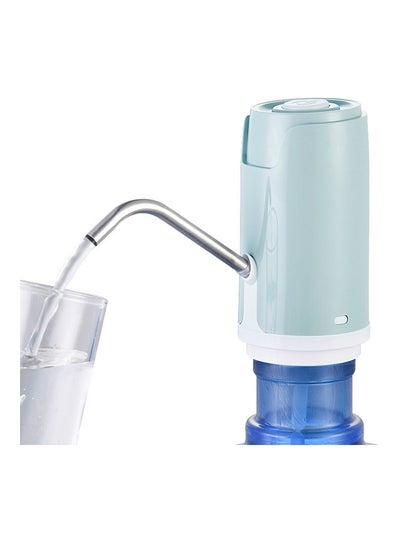 Buy Jipush Barreled Pump Electric Drinking Water Dispenser Green 6.5x13.5centimeter in UAE