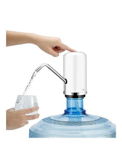 Buy Jipush Mini Dispenser And Water Pump Hand Pressure Type JIPUSH-2527 White in UAE