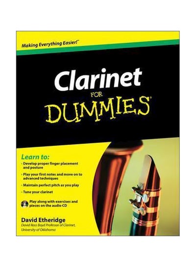 Buy Clarinet For Dummies paperback english - 31 Aug 2010 in Egypt