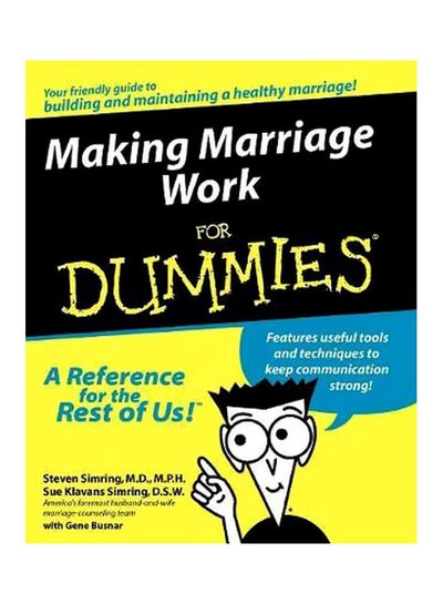 اشتري Making Marraiage Work For Dummies Paperback في مصر