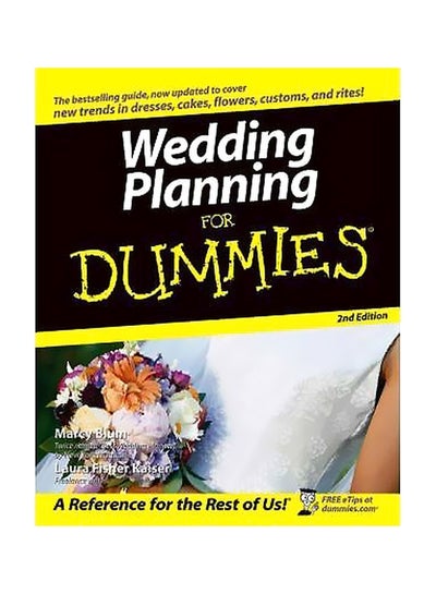 Buy Wedding Planning For Dummies Paperback English by Marcy Blum - 29 October 2004 in Egypt