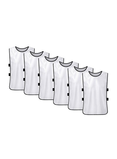 Buy 6-Piece Football Training Vest Set in UAE