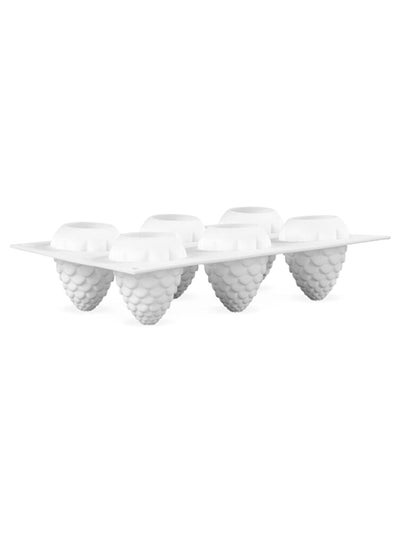 Buy Silicone Pine Cones Cake Mould White in UAE