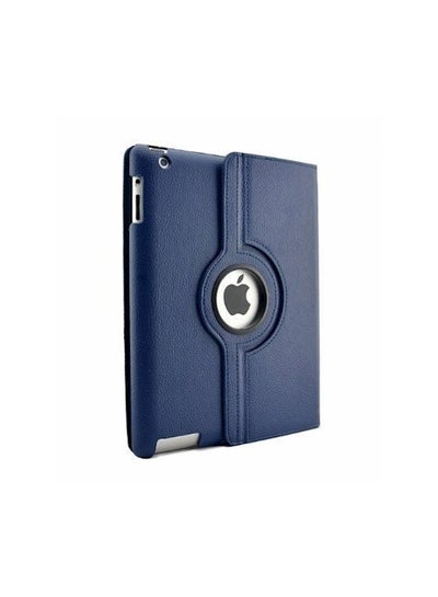 Buy Protective Flip Cover For Apple iPad 2/3/4 Blue in UAE