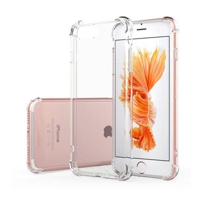 اشتري Protective TPU Case Cover For iPhone 6S iPhone 6/4/7 Inch شفاف في الامارات