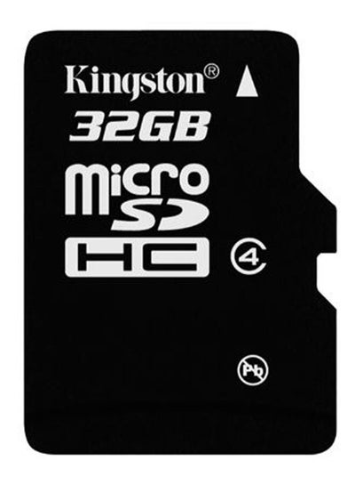 اشتري بطاقة ذاكرة فلاش Micro SDHC 32غيغابايت أسود في السعودية