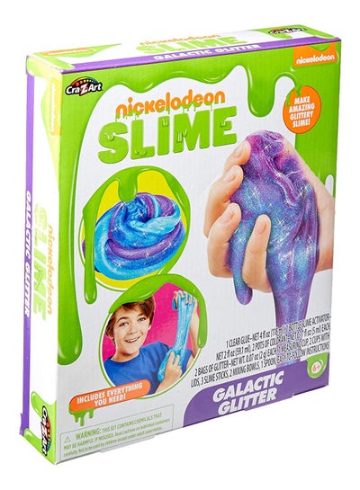 Buy Nickelodeon Slime Galactic Glitter Multicolour in UAE