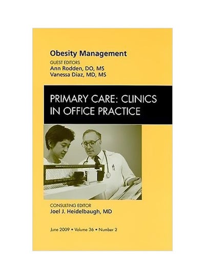 Buy Obesity Management Hardcover English by Vanessa Diaz - 39993 in Egypt