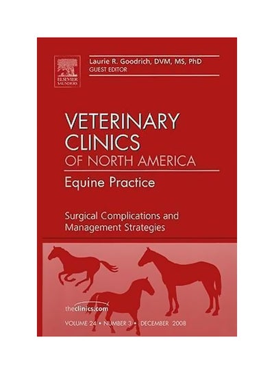 اشتري Surgical Complications And Management Strategies, An Issue Of Veterinary Clinics Hardcover في مصر