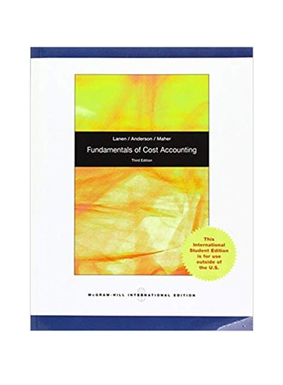 Buy Fundamentals Of Cost Accounting paperback english - 1-Feb-10 in Egypt