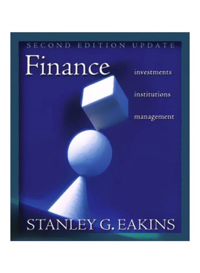 Buy Finance: Investments Institutions Management Hardcover English by Stanley G. Eakins - 38168 in Egypt