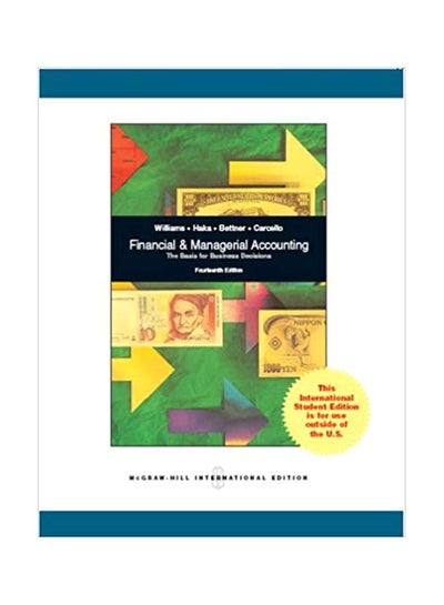 Buy Financial And Managerial Accounting Paperback English by Jan R. Williams - 1-Oct-06 in Egypt