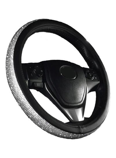Buy Shiny Rhinestone Anti-Slip Car Steering Wheel in Egypt
