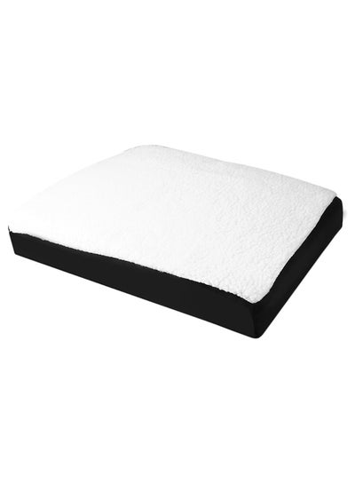 Buy Memory Foam & Gel Combination Cushion Foam White/Black in UAE