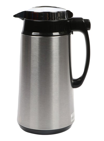 Buy Stainless Steel Flask Silver/Black in Saudi Arabia