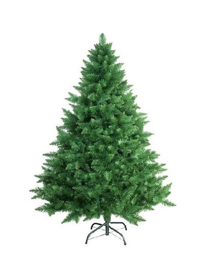 Buy 700 Tip Branch Artificial Tree With Metal Stand Green 210cm in UAE