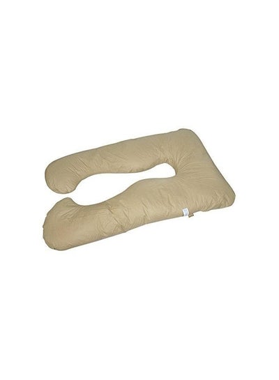 Buy Cotton Maternity Pillow cotton Beige 100x120cm in UAE