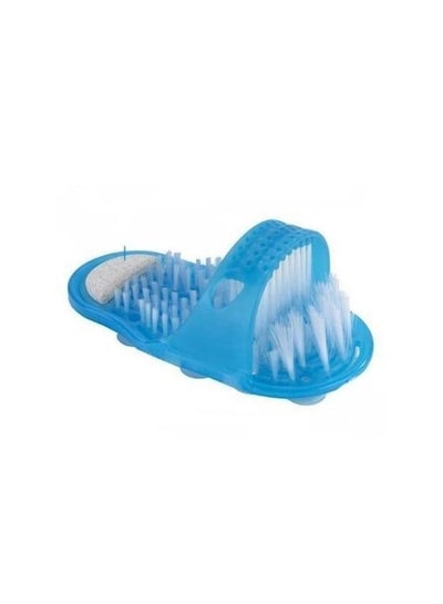 Buy Foot Cleaning Slippers Blue in UAE