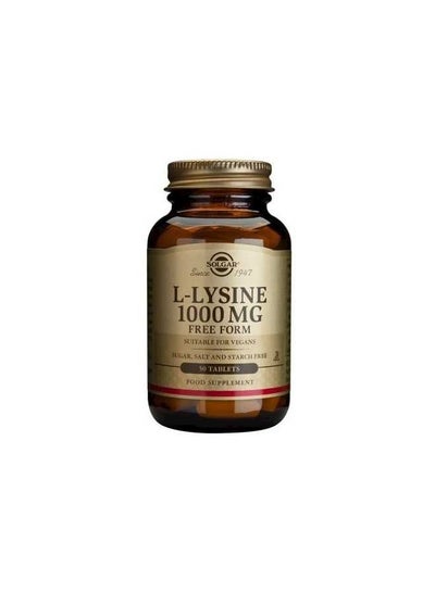 Buy L-Lysine Vegans - 50 Tablets in UAE