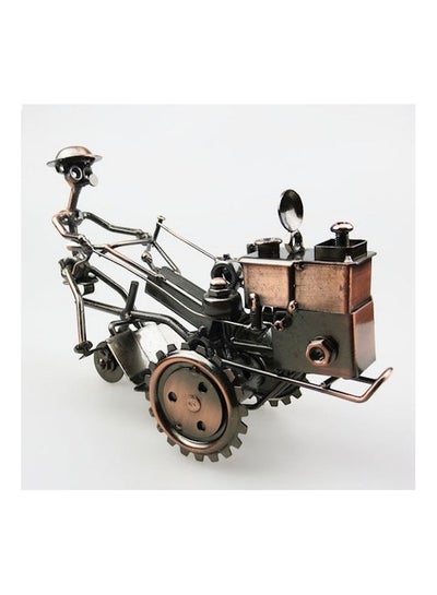 Buy Motor Tricycle Decorative Model Brown/Black in UAE