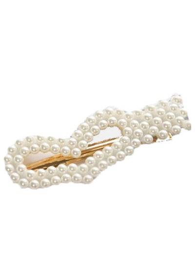 Side Hair Pin Pearl White/Gold 15g price in Saudi Arabia, Noon Saudi  Arabia