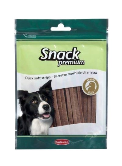 Buy Snack Duck Soft Strips Brown 100grams in UAE