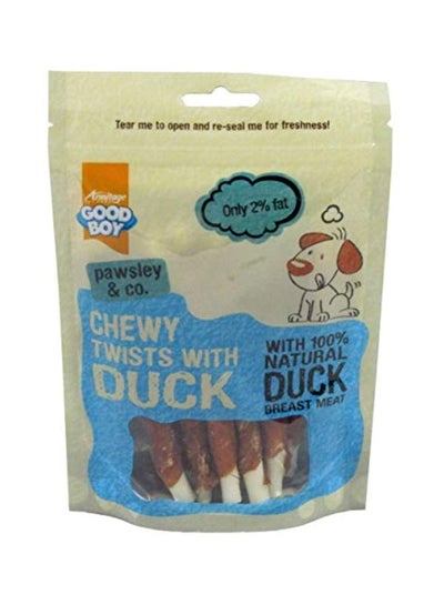 Buy Chewy Twists With Duck Red/White 90grams in UAE