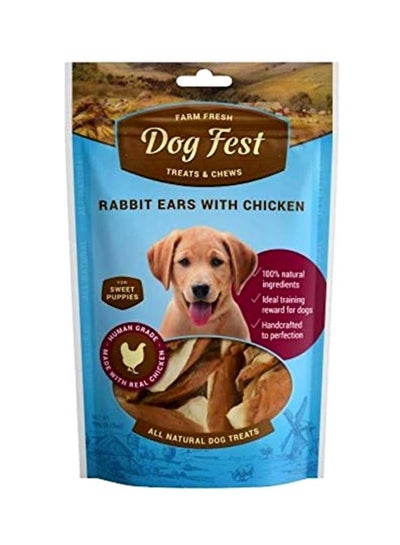 اشتري Rabbit Ears With Chicken Treat 90 غم في الامارات