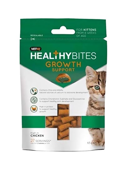 اشتري Growth Support Healthy Bites Cats Treats 65 غم في الامارات