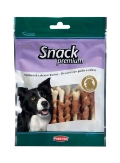 اشتري Snack Chicken And Calcium Bones Treats 100 غم في الامارات