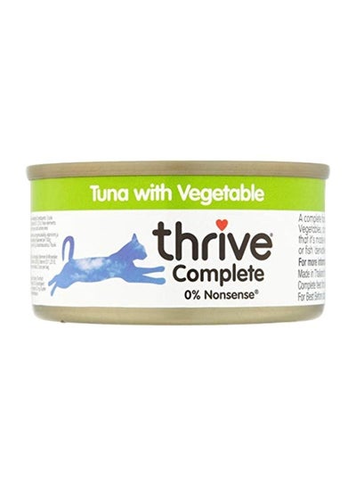 اشتري Tuna With Vegetable Flavour Wet Food 75 غم في الامارات