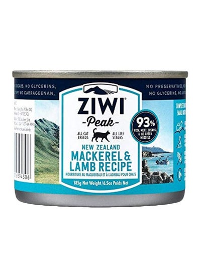 Buy Wet Food Moist Mackerel And Lamb Flavour 185grams in UAE