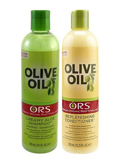 Buy Organic Root Balsam Shampoo And Conditioner 370ml in UAE