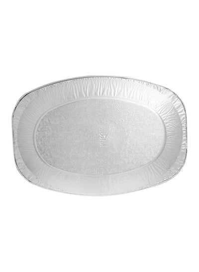 اشتري 5-Piece Aluminium Oval Platter White في الامارات