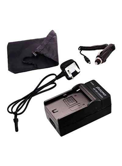 Buy Camera Battery Charger With UK Cable For Sony NP-F730/NP-F750/NP-F770 Black in UAE