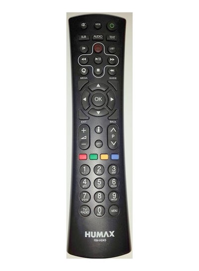 Buy Remote Control For VCRs Black/Red/Yellow in UAE
