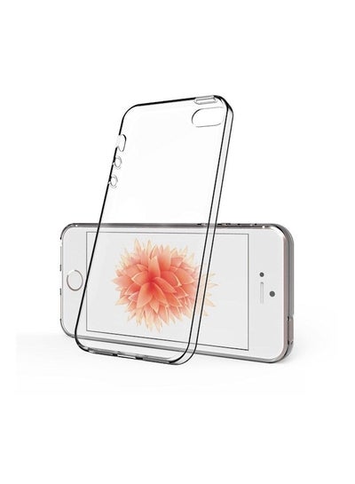 Buy Protective Snap Case Cover For Apple iPhone 5/5 S/5 Se Clear in UAE