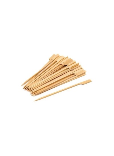 Buy 50-Piece Appetizer Skewers Set Brown in UAE