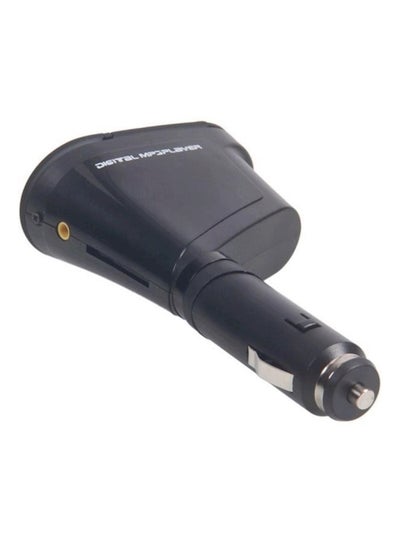 Buy USB Wireless FM Transmitter Modulator With Remote Black in UAE