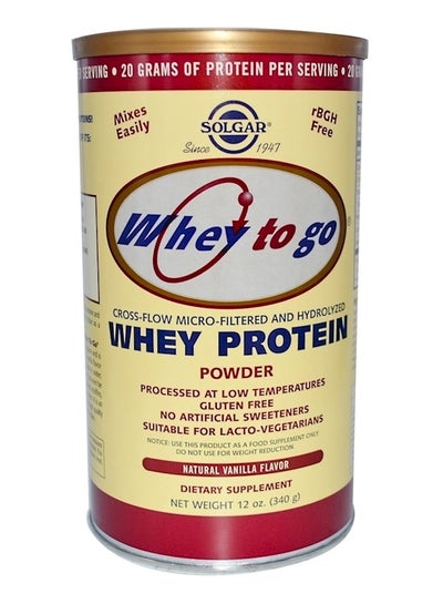 اشتري Whey To Go Protein Powder 12 Oz 340 g في الامارات