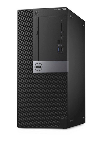 Buy Optiplex 7050 MT Tower PC With Core i7 Processor/16 GB RAM/1 TB HDD/Integrated Intel HD Graphics Black in UAE