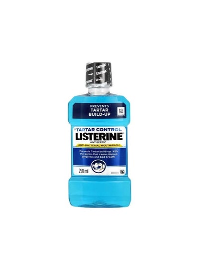 Buy Tartar Control Antiseptic Mouthwash Blue 250ml in Egypt