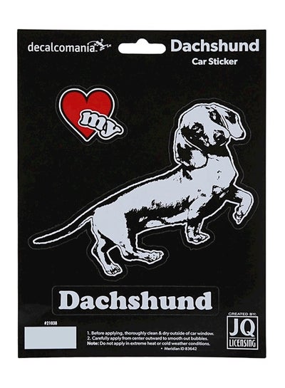 Buy Dachshund Vehicle Car Sticker in UAE