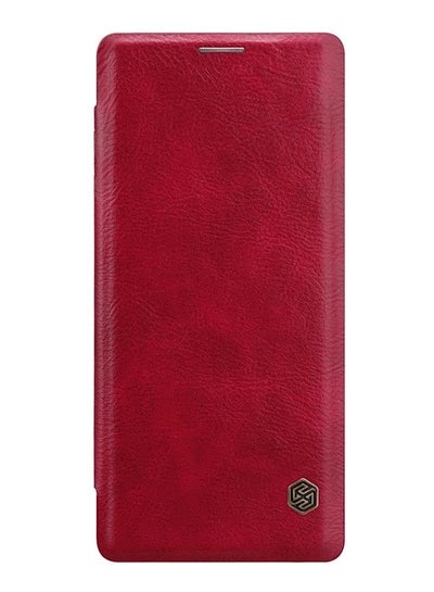 Buy Protective Flip Cover For Samsung Galaxy S10 Red in UAE